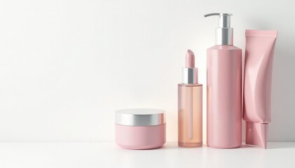 Clean, minimalist white backdrop for cosmetics , product, clean, cosmetic