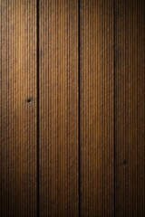 Dark Brown Wooden Planks with Vertical Grooves Showing Natural Wood Grain Texture Ideal for Backgrounds and Design Projects