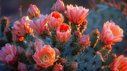 Miraculous Cactus Blossoms Illuminate the Stark Beauty of the Desert 