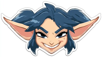 Mischievous Elf Character