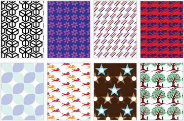 Pattern templet design vector file