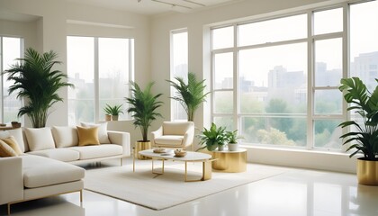 Photo interior modern design room 3d illustration