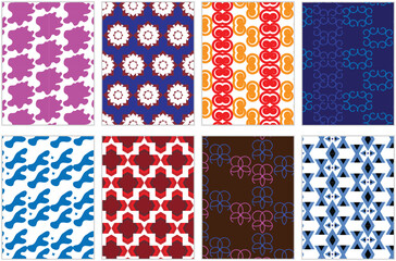 Pattern templet design vector file