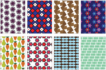 Pattern templet design vector file