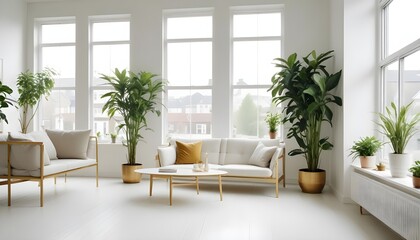 Photo interior modern design room 3d illustration