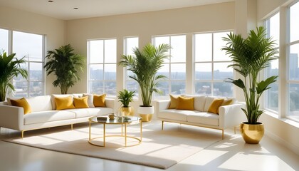 Photo interior modern design room 3d illustration