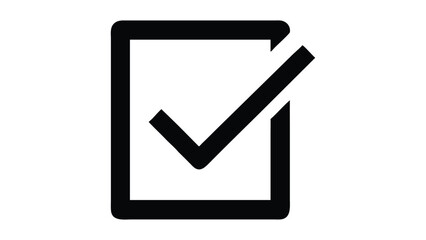 Check Mark Icon Vector 