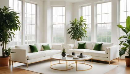 Photo interior modern design room 3d illustration