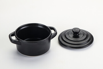 Empty clean color bowl dishware