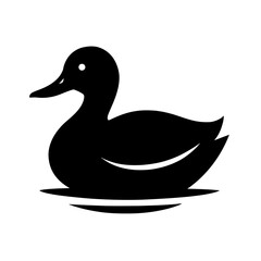 Duck Silhouette Icon
