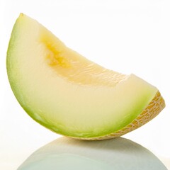 A Fresh Slice of Honeydew Melon Juicy Summer Fruit for Healthy Eating