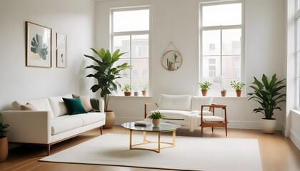Photo interior modern design room 3d illustration