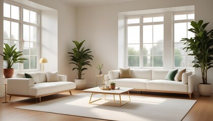 Fototapeta premium Photo interior modern design room 3d illustration