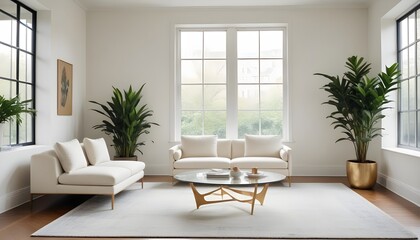 Photo interior modern design room 3d illustration