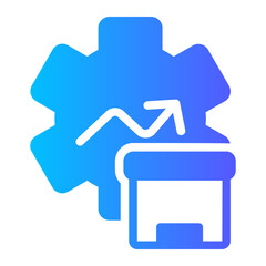 strategy gradient icon