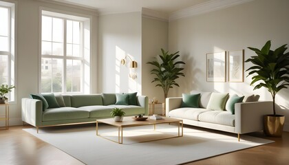 Photo interior modern design room 3d illustration