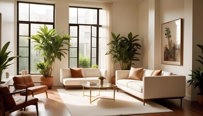 Photo interior modern design room 3d illustration