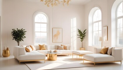 Photo interior modern design room 3d illustration
