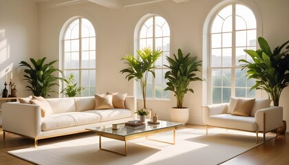 Photo interior modern design room 3d illustration