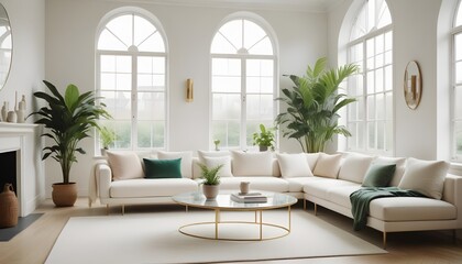 Photo interior modern design room 3d illustration