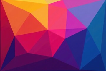 Obraz premium Geometric shapes forming a continuous backdrop, elegant, contemporary