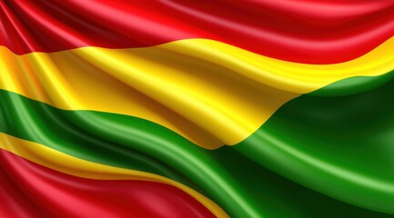 Rippled National Flag