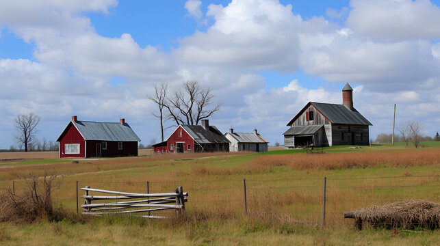 Heartland: Abandoned farms and dilapidated
