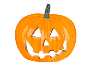 カボチャのお化け（くりぬき部分透過）