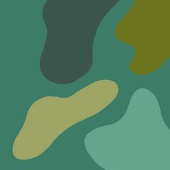 foot print abstract green color