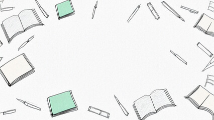 手描きの背景素材