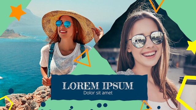 Creative Dynamic Shapes Transition Slideshow 