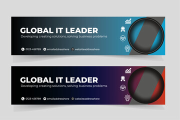 Creative LinkedIn Banner Design – Stand Out with a Bold and Modern Professional Look.