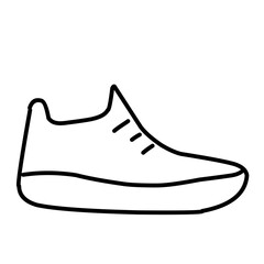 shoe icon vector