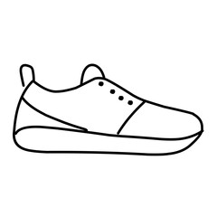 shoe icon vector
