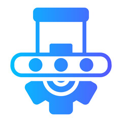 conveyor gradient icon
