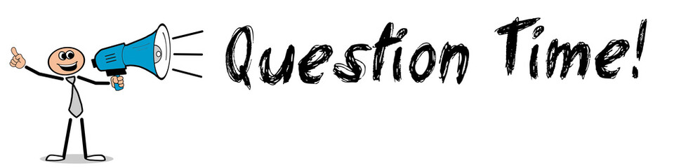 Obraz premium Question Time!