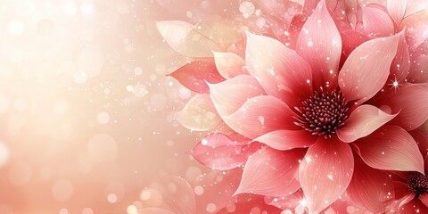 Delicate Pink Flower Blossom Artistic Image