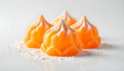 Turkish Delight isolated on white background