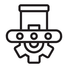 conveyor line icon