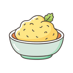 Delicious mashed potatoes bowl food meal healthy eating cuisine dish recipe lunch dinner tasty