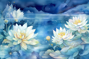 japanese abstract art flowers