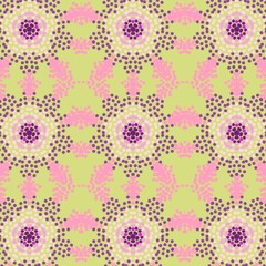 Wallpaper, seamless background, abstract, floral pattern