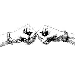 Black and White Silhouette Collection of People in Emotional and Social Scenes – Friends, Couples, and Community in Ink Splatter Art Style
