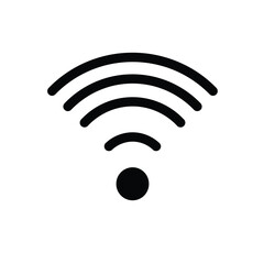 wireless network internet icon vector