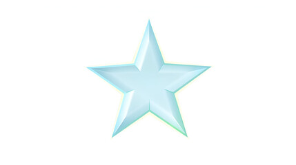 Obraz premium Star with transparent background as an isolate PNG file