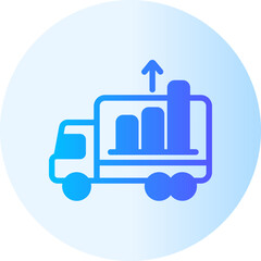 growth gradient icon