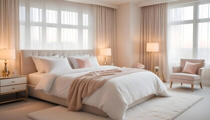 Photo interior modern design room 3d illustration