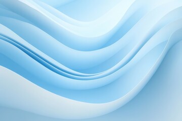 Obraz premium Modern Light Blue Background. Gradient Abstract Art with Simple Bright Sky Colors