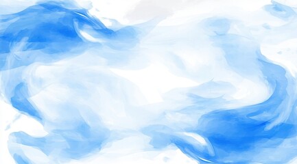 Abstract light blue watercolor style background