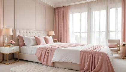 Photo interior modern design room 3d illustration